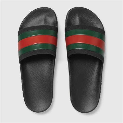 dark green designer slides